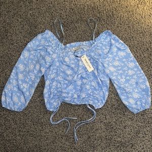 Speed Limit Blue Top